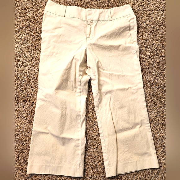 Banana Republic Pants - Banana Republic Martin Ivory Slacks